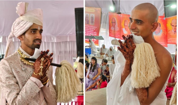 धर्म संस्कृति : मुमुक्षु धर्मेश से नूतन मुनिराज श्री भव्यचन्द्रसागर जी म.सा. बनते ही लिया तीन साल का मौन