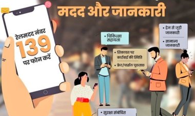 रेलयात्री सरोकार : रेल यात्रियों का सच्चा साथी, रेल मदद ऐप एवं 139 सेवा शुरू