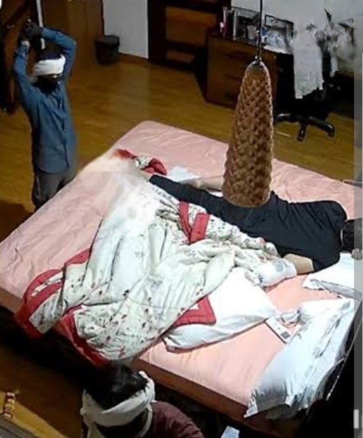 सेवानिवृत्त न्यायाधीश के यहां पर चोरों की तिकड़ी ने दिखाया कमाल, चंद मिनट में ले गए लाखों का माल