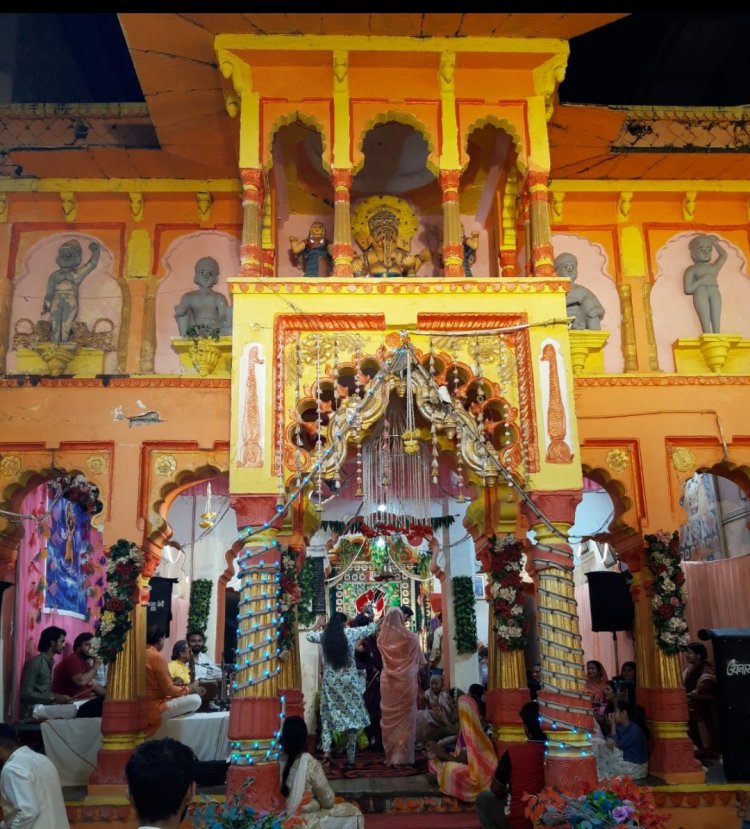 धर्म संस्कृति : 306 वर्ष प्राचीन श्री द्वारिकाधीश मंदिर में श्रीकृष्ण जन्मोत्सव की धूम