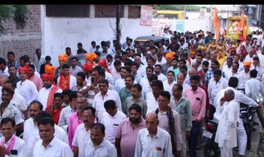 धर्म संस्कृति : रामधाम खेड़ापा के उत्तराधिकारी संत श्री गोविन्दराम जी शास्त्री का मंगल प्रवेश, मंगलवार को अगले पड़ाव के लिए हुए रवाना