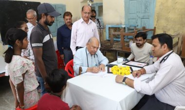 सामाजिक सरोकार : मप्र परशुराम कल्याण बोर्ड के बैनर तले डॉ. निशिकांत शर्मा की स्मृति में हुआ स्वास्थ्य शिविर