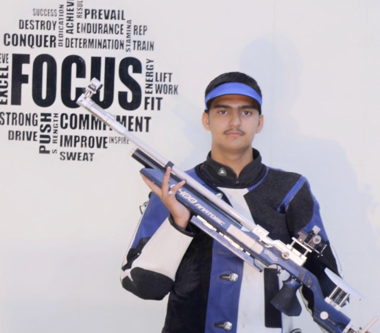 उपलब्धि सरोवर : शूटिंग नेशनल यूथ रैंकिंग में शीर्ष 30 में स्थान बनाया हर्षवर्धन सिंह राठौर ने