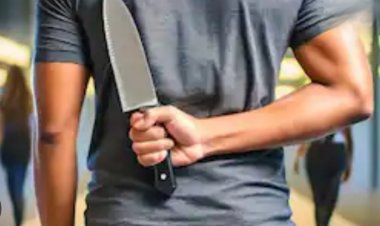 वसूली भाइयों पर पुलिस की कार्रवाई, चाकू के साथ किया गिरफ्तार