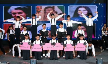 अद्भुत प्रस्तुतियां देकर विद्यार्थियों ने किया अभिभूत