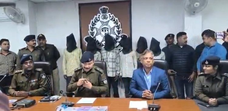 संदेह पर सफलता : दंपति से लूट में तीन सगे भाइयों सहित 6 व्यक्ति गिरफ्तार