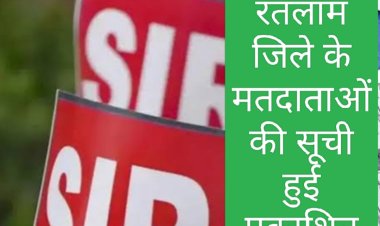 एसआईआर : विशेष गहन पुनरीक्षण निर्वाचन नामावली की अंतिम सूची प्रकाशित