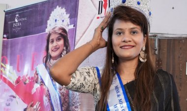 उपलब्धि सरोकार : रतलाम की रिदम की उड़ान राष्ट्रीय स्तर पर, मिसेज सेंट्रल इंडिया का हासिल किया खिताब