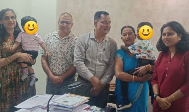 मिशन वात्सल्य : दो निराश्रित शिशुओं राजा और आदित्य को मिला नया आशियाना