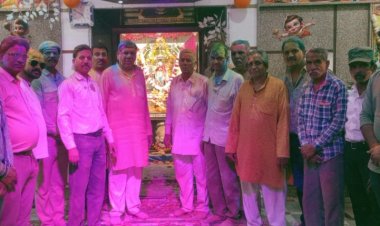 धर्म संस्कृति : श्री चारभुजा नाथ मंदिर पर राजपूत समाज ने मनाया फाग उत्सव