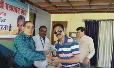 श्रमजीवी पत्रकार संघ की बैठक में सदस्यों ने रोष व्यक्त कर किए निंदा प्रस्ताव पारित