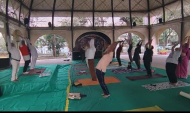 सेहत सरोकार : गुलाब चक्कर में 11 दिवसीय योग शिविर शुरू