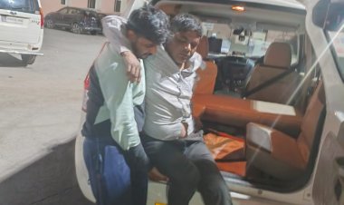 दुर्घटना : दो वाहन में भिड़ंत, 7 घायल, दो गंभीर