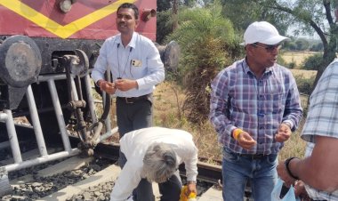 रेलयात्री सरोकार : पीथमपुर से धार के मध्य टॉवर वेगन से ट्रैक परीक्षण प्रारंभ