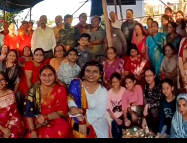 सामाजिक सरोकार : फाग उत्सव की रही धमाल, गीतों के साथ उड़ा गुलाल