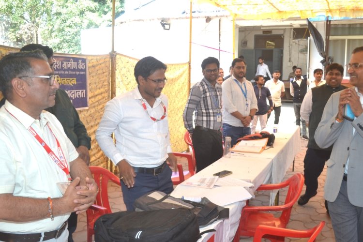 नेशनल लोक अदालत :   रतलाम में 1191 प्रकरणों में से 1050 प्रकरणों का निराकरण