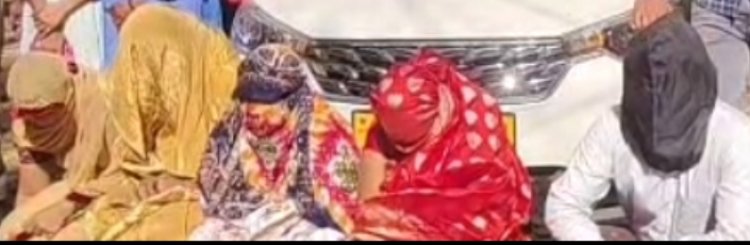 रतलाम में पूजन के दौरान बुजुर्ग के गले से लाखों की चेन चुराने वाला गिरोह चंद घंटे में पुलिस की गिरफ्त में