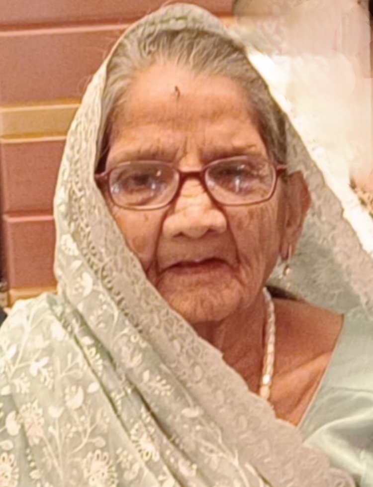 कुंवर बाई लालन का निधन, हुए नेत्रदान