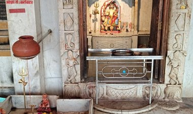 धर्म संस्कृति : शहर के प्राचीन श्री गढ़ कैलाश महादेव मंदिर में हुआ गलन्तिका बंधन