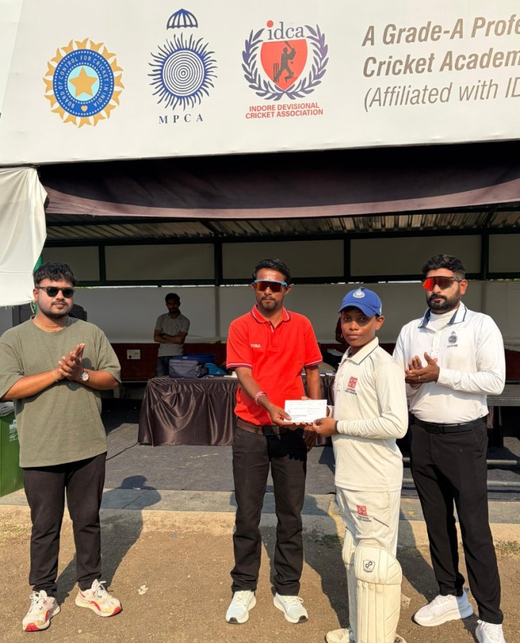 खेल सरोकार : राज्य स्तर पर दोहरा शतक लगाने वाले रतलाम के पहले बल्लेबाज़ बन गए जयदीप