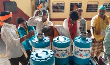 सामाजिक सरोकार : रेल यात्रियों को निशुल्क शुद्ध आरओ का ठंडा पेयजल