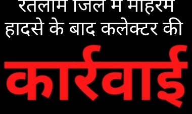 कलेक्टर की कार्रवाई : मोहर्रम जुलूस के दौरान हुए हादसे के विद्युत मंडल के जिम्मेदारों पर कार्रवाई