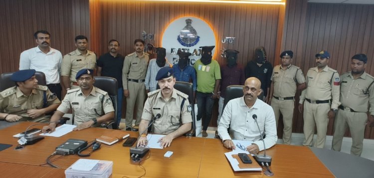 सैफी नगर फायरिंग कांड का खुलासा :  सुपारी देकर कराई गई फायरिंग में 05 आरोपी गिरफ्तार