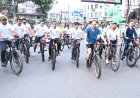 सामाजिक सरोकार : SYS साइक्लोथॉन में दौड़ीं साइकिलें