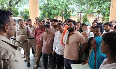 रतलाम में खाकी बेअसर: कागजों में बंद 'अहाते' पर सरेआम छलक रहे जाम, हुआ विवाद