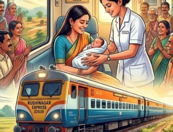 रेलयात्री सरोकार : चलती ट्रेन में दिया बेटी को जन्म, रेलवे से मिला समय पर सहयोग