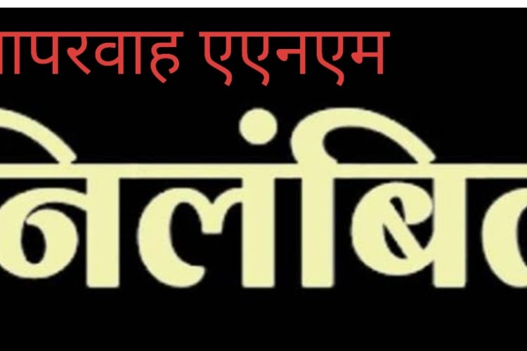 कलेक्टर की कार्रवाई :  एएनएम रईसा बेगम को किया तत्काल प्रभाव से निलंबित