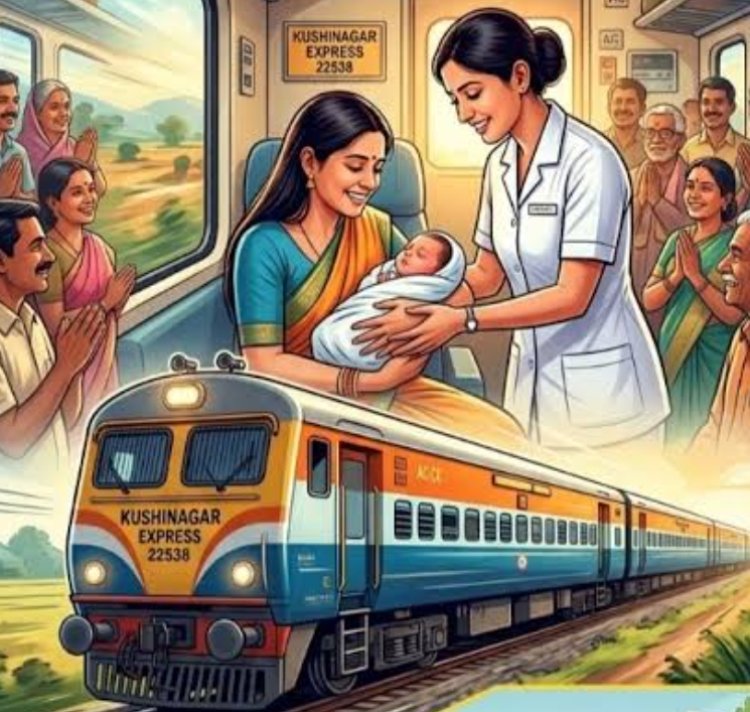 रेलयात्री सरोकार : चलती ट्रेन में दिया बेटी को जन्म, रेलवे से मिला समय पर सहयोग
