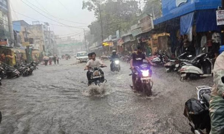 रतलाम जिले में मानसून : सोमवार को शहर में बरसात 2 इंच से अधिक पानी