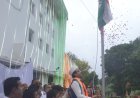 निगम भवन पर महापौर ने किया ध्वजारोहण