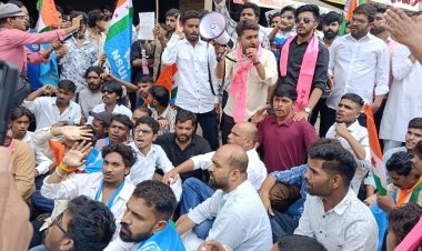 आंखों देखी : 40 मिनट में सब कुछ किया और सहा एनएसयूआई ने