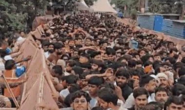 श्री नागचंद्रेश्वर मंदिर परिसर में करंट की अफवाह से मची भगदड़