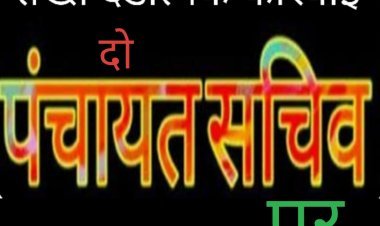 रतलाम में लोक सेवा गारंटी अधिनियम की अवहेलना पर दो पंचायत सचिवों पर गिरी गाज