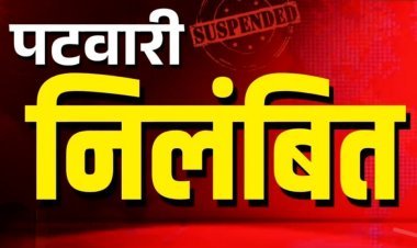फार्मर रजिस्ट्री में पटवारी को लापरवाही भारी पड़ी