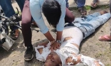 दर्दनाक हादसा: बाइक-पिकअप की भिड़ंत में पिता सहित शिक्षक पुत्र की मौत