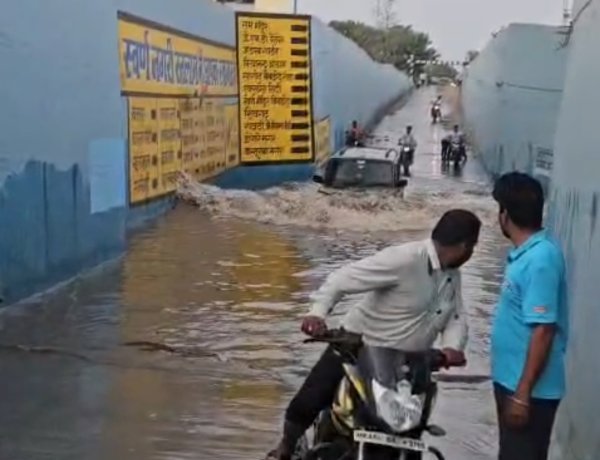 रतलाम बाजना रोड: सागोद पुलिया अंडरब्रिज बना आफत का सबब