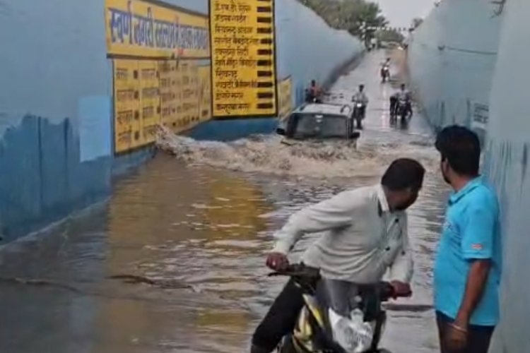रतलाम बाजना रोड: सागोद पुलिया अंडरब्रिज बना आफत का सबब