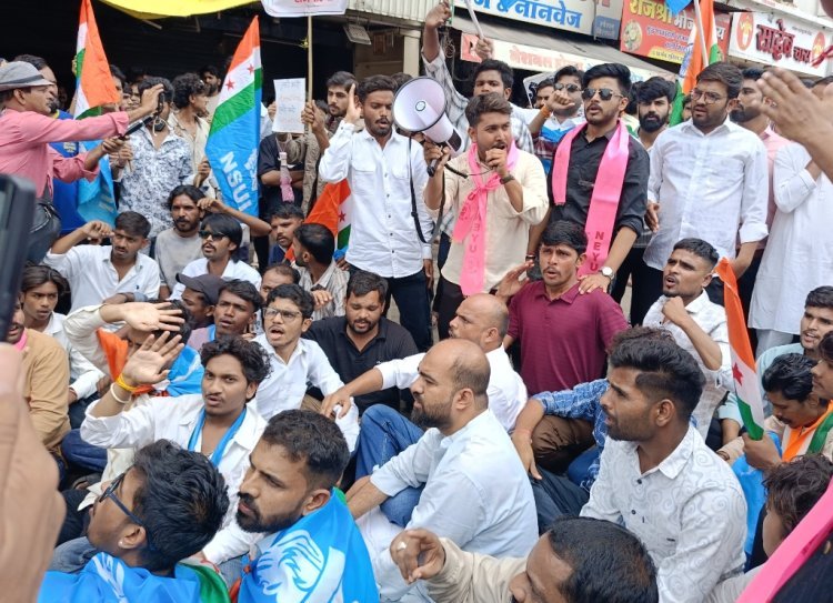 आंखों देखी : 40 मिनट में सब कुछ किया और सहा एनएसयूआई ने