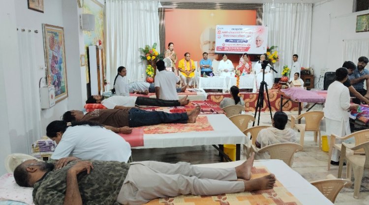 दादी प्रकाशमणि जी की पुण्यतिथि पर एकत्र हुआ 55 यूनिट रक्त