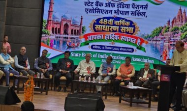 एसबीआई पेंशनर्स एसोसिएशन की 48वीं वार्षिक साधारण सभा हुई भोपाल में