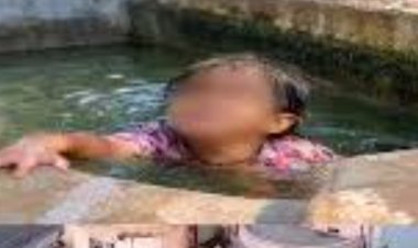 लापरवाही बनी काल: 5 साल का मासूम घर के बाहर बने पानी के हौद में डूबा, मौत