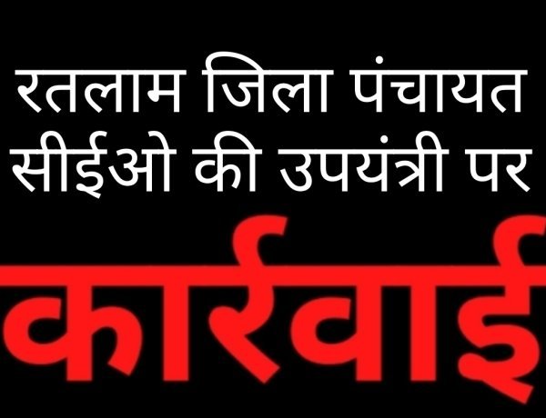 मामला त्रुटिपूर्ण प्राक्कलन का : जिला पंचायत सीईओ की सख्त कार्रवाई