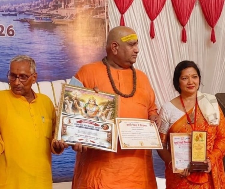 काशी विद्यापीठ द्वारा डॉ. शर्मा 'विद्या वाचस्पति' की मानद उपाधि से सम्मानित