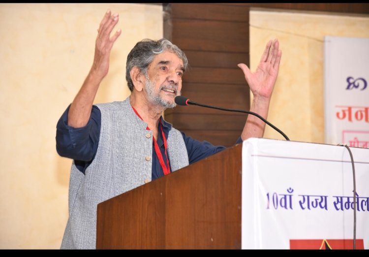 साहित्य सरोकार : सांस्कृतिक मूल्यों की रक्षा साहित्यिक संगठनों के लिए ज़रूरी : श्री जोशी
