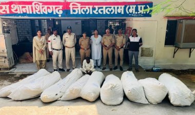 रतलाम पुलिस की बड़ी कार्रवाई: शिवगढ़ थाना क्षेत्र में खेत पर दबिश