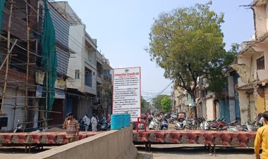 एक साल से अधर में चांदनी चौक-बाजना बस स्टैंड मार्ग का निर्माण:  आयुक्त बोले- '58 दिन में काम पूरा न हुआ तो छोड़ दूंगा नौकरी'